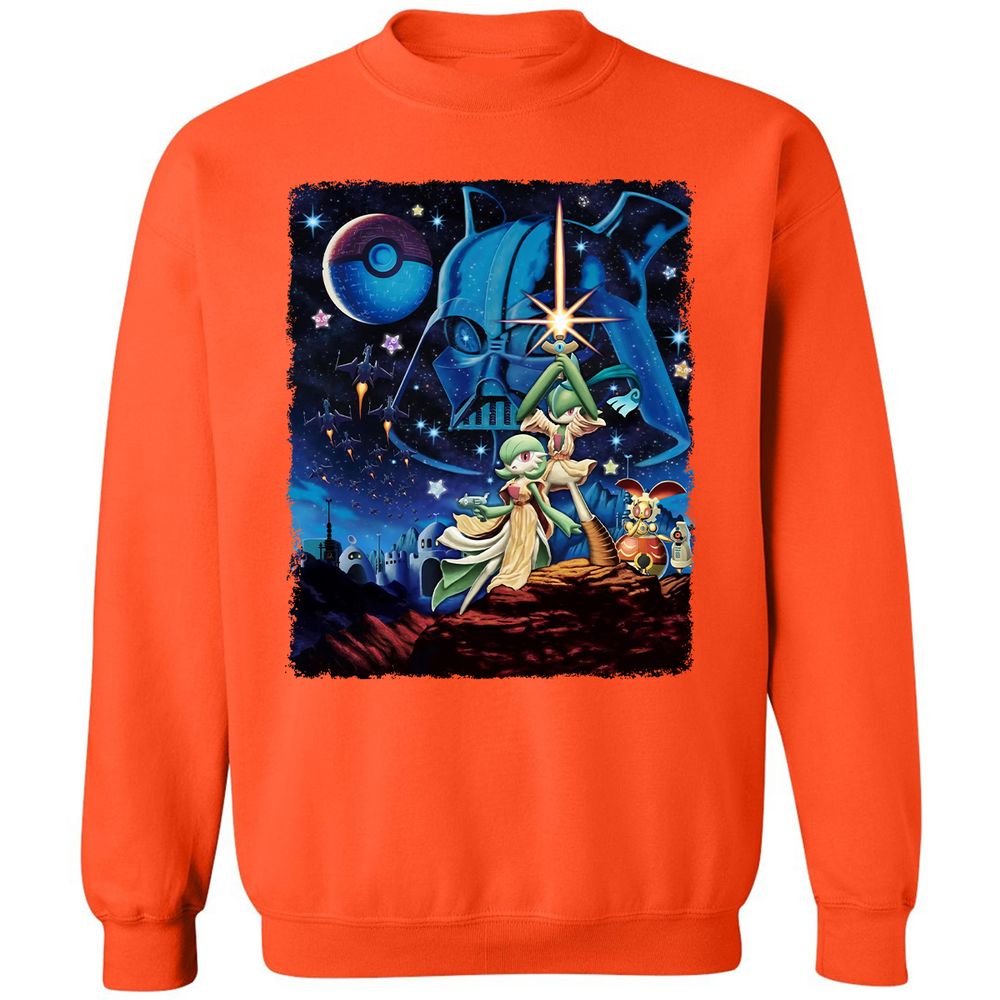 Classic Unisex Sweatshirt - QUQSDMC7 - Orange - 10