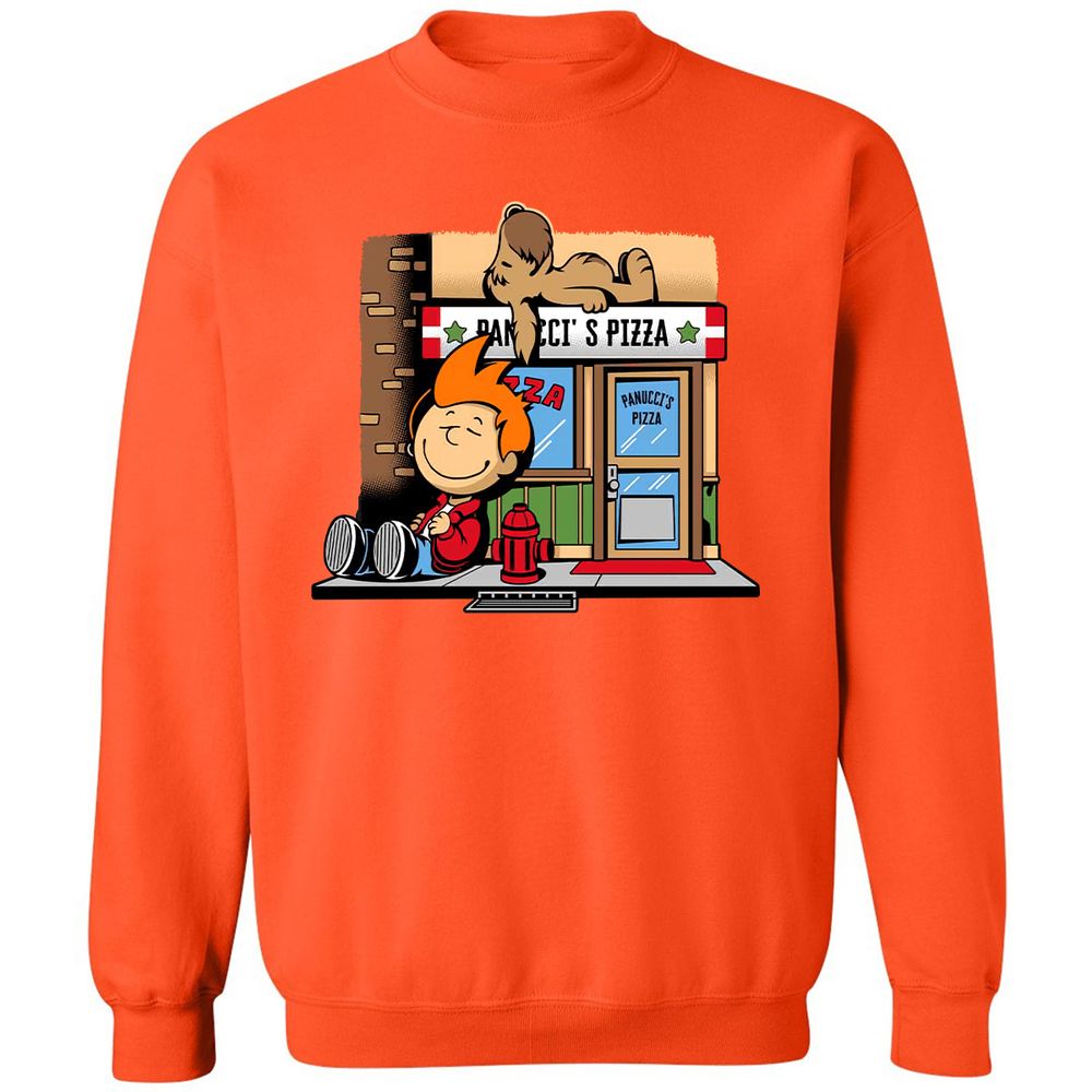 Classic Unisex Sweatshirt - WQWVZ9KL - Orange - 10