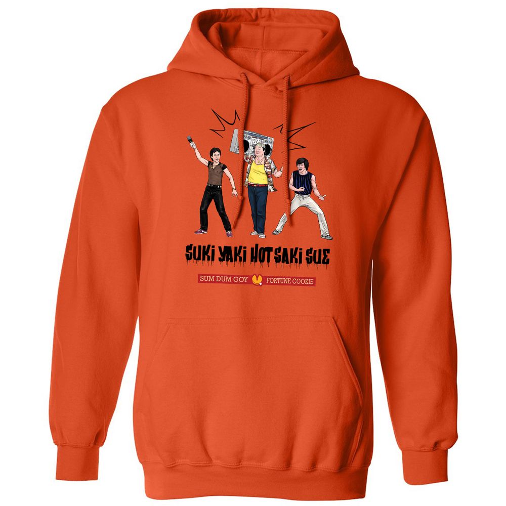 Classic Unisex Hoodie - CE93XBFW - Orange - 10