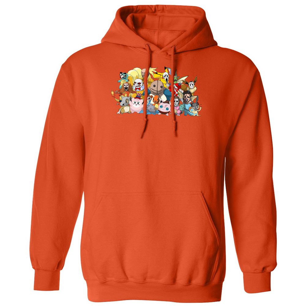 Classic Unisex Hoodie - 6AAQUQT9 - Orange - 10