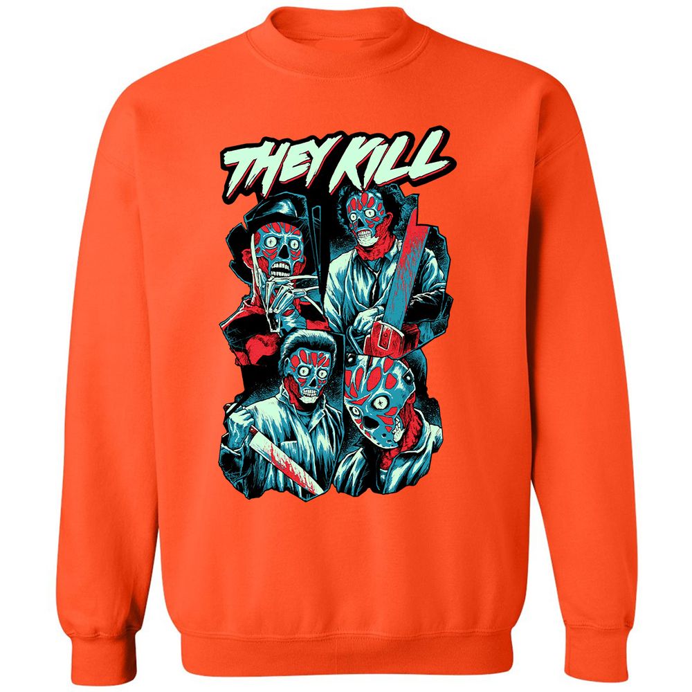 Classic Unisex Sweatshirt - HVH2KVZN - Orange - 10