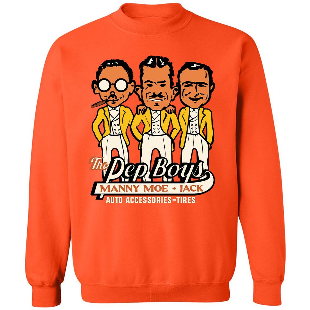 Classic Unisex Sweatshirt - RN3BYHVF - Orange - 10