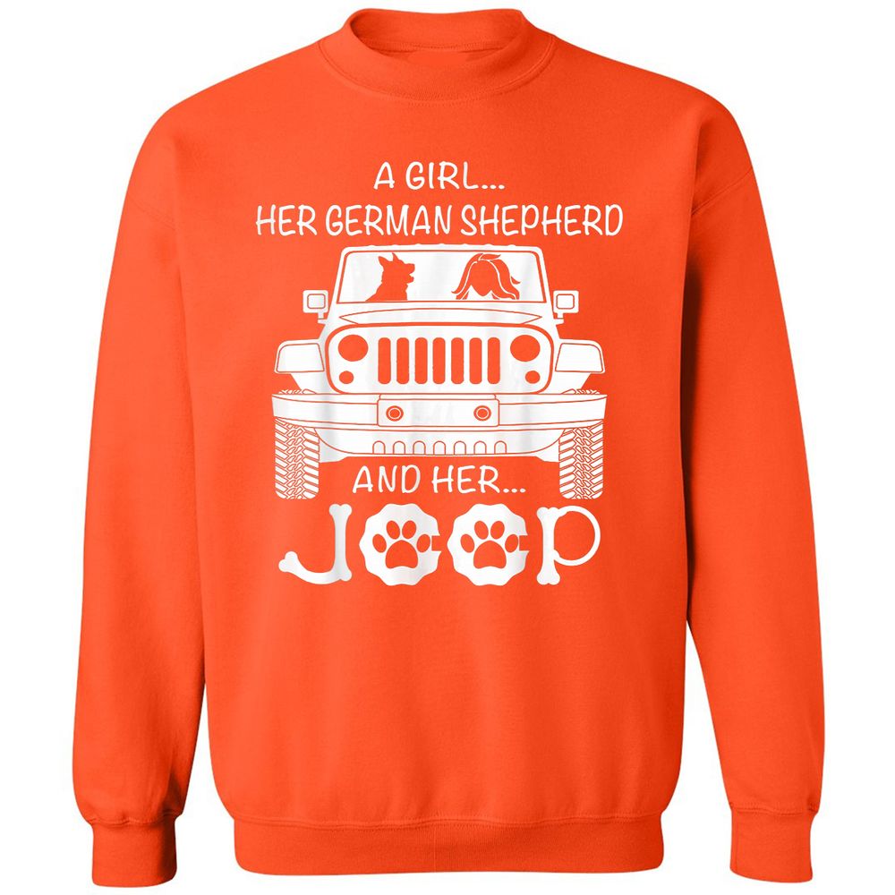 Classic Unisex Sweatshirt - ZFSCHDMF - Orange - 10