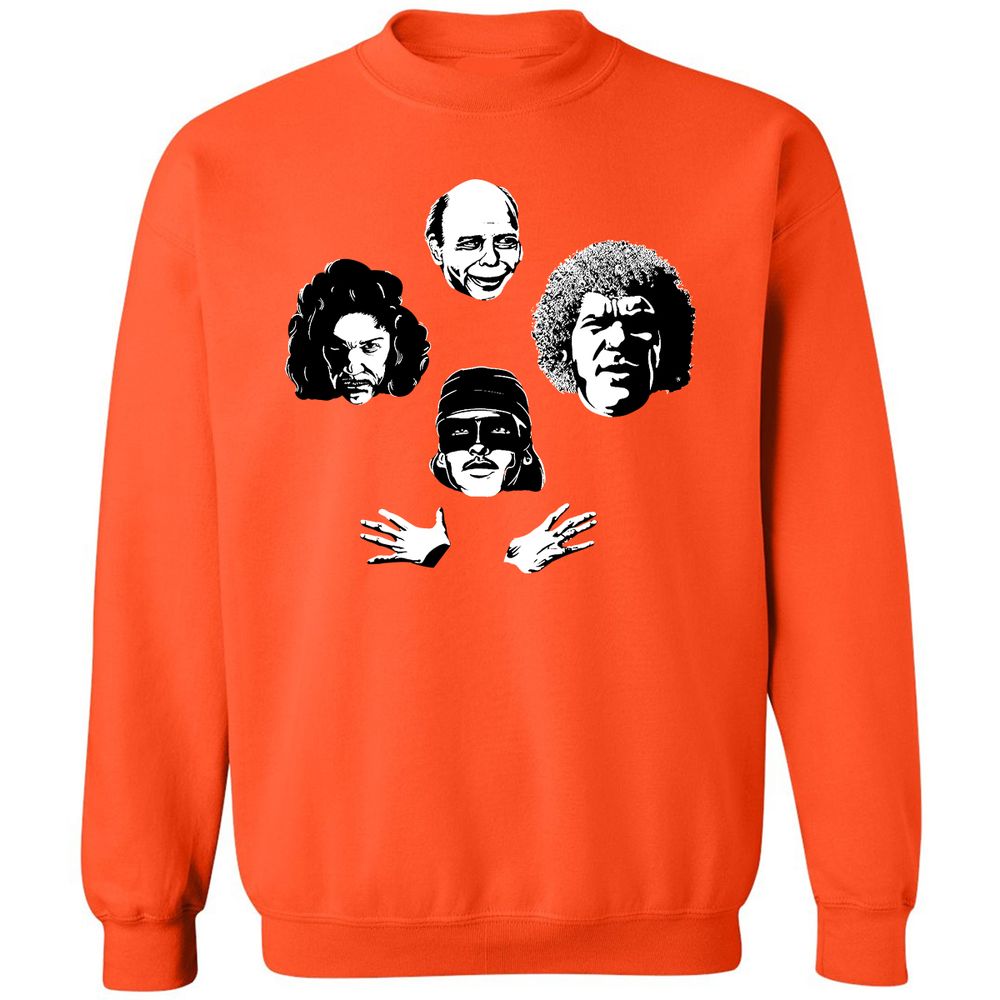 Classic Unisex Sweatshirt - VHHZXGMF - Orange - 10