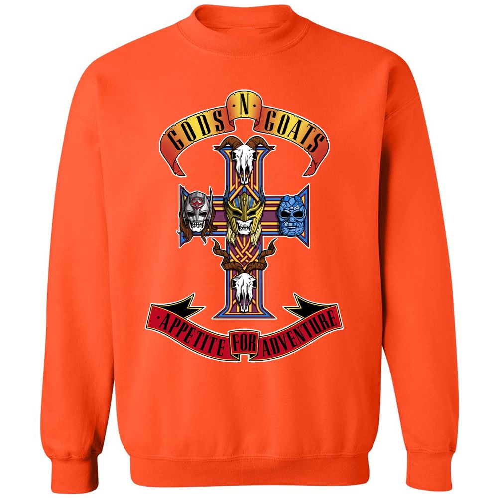 Classic Unisex Sweatshirt - 8LSHJJ91 - Orange - 10