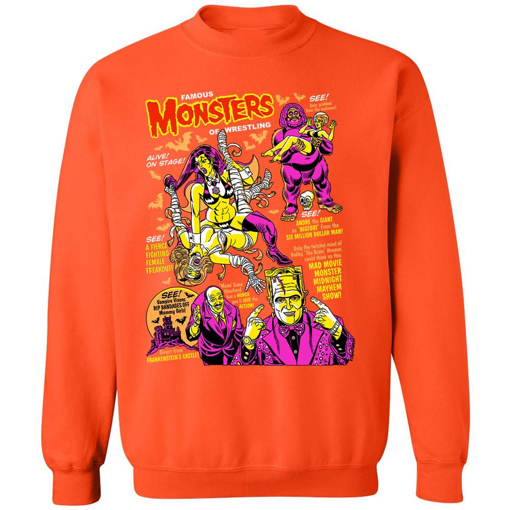 Classic Unisex Sweatshirt - RC7UXK3W - Orange - 10