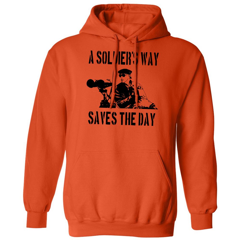 Classic Unisex Hoodie - CXMYCBB1 - Orange - 10