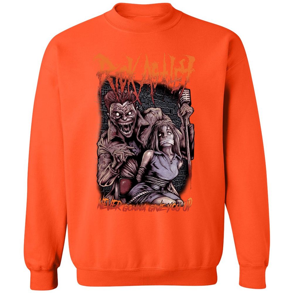 Classic Unisex Sweatshirt - AMLSCD9W - Orange - 10
