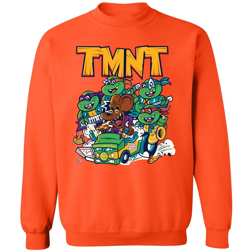 Classic Unisex Sweatshirt - U8ANC95X - Orange - 10