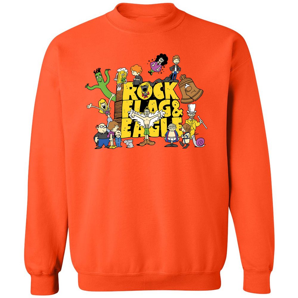 Classic Unisex Sweatshirt - QFHLK66G - Orange - 10