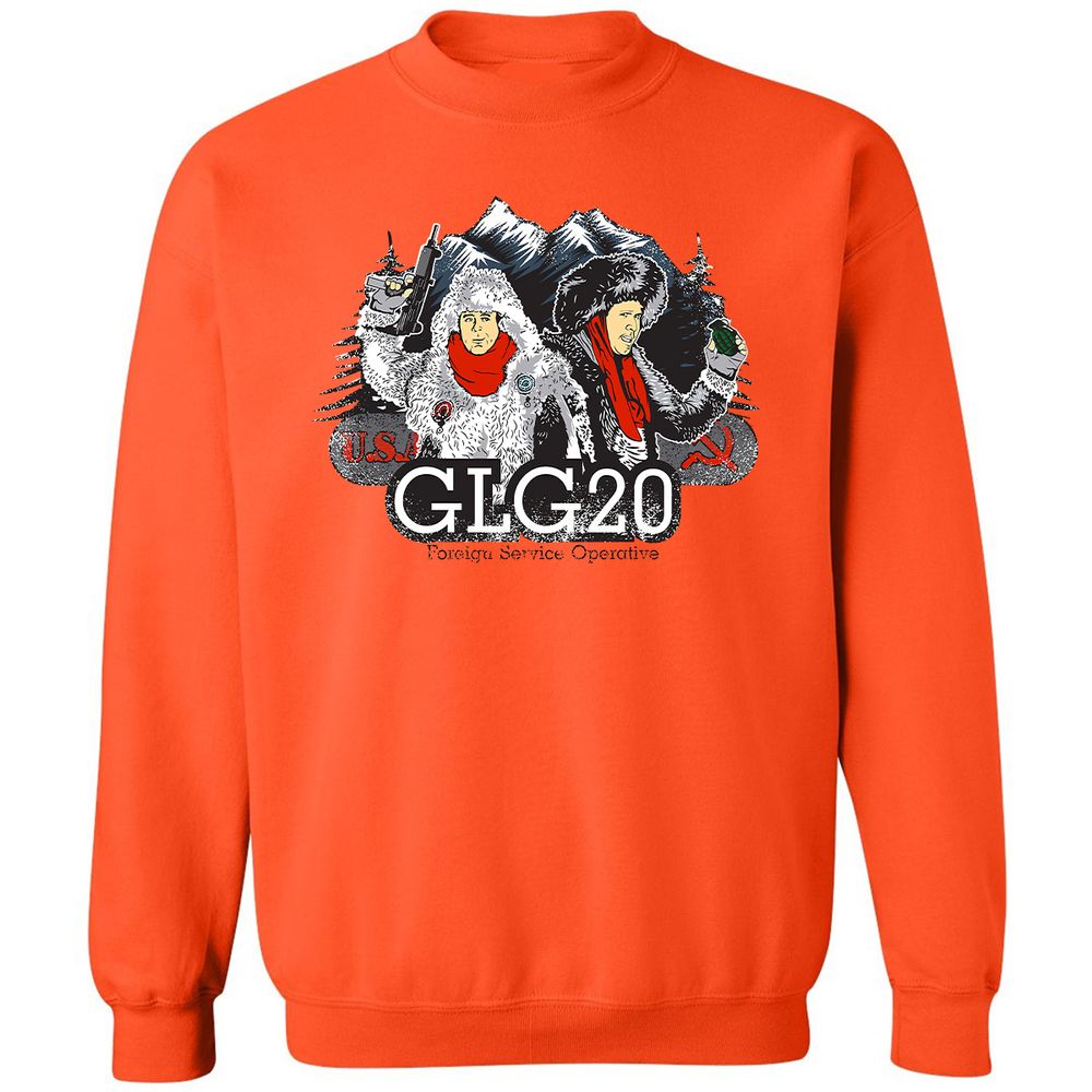Classic Unisex Sweatshirt - NEUMGC32 - Orange - 10