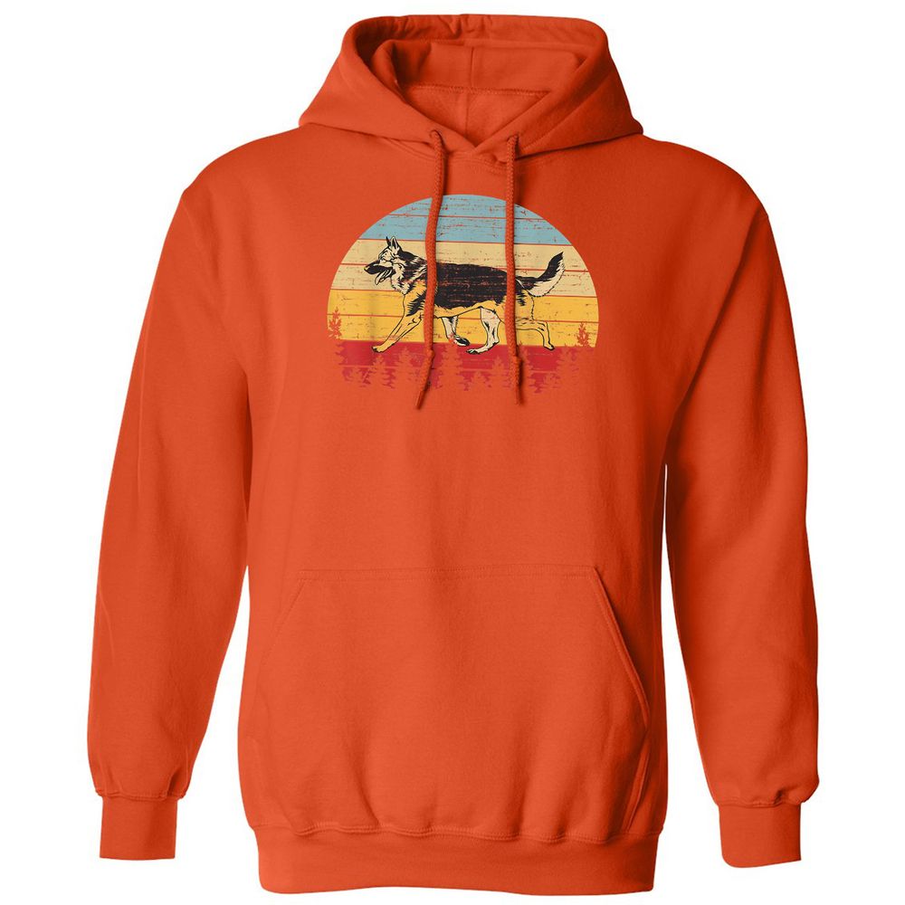 Classic Unisex Hoodie - B1F3RT7X - Orange - 10