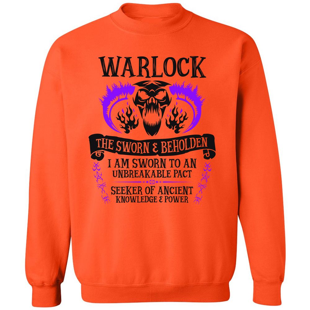 Classic Unisex Sweatshirt - PATPLTVZ - Orange - 10