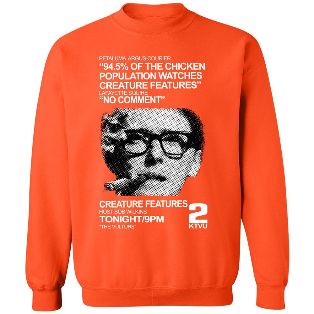 Classic Unisex Sweatshirt - 4HLLDJFH - Orange - 10