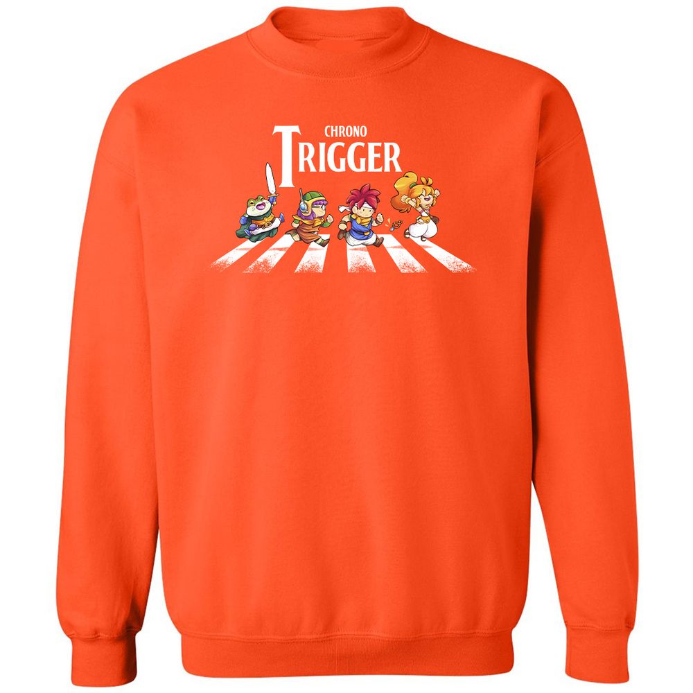 Classic Unisex Sweatshirt - 77PH7FWR - Orange - 10