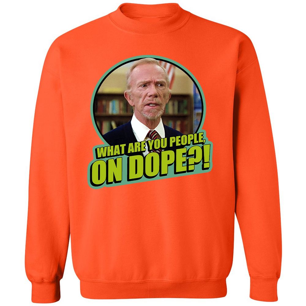 Classic Unisex Sweatshirt - KLJHC6ML - Orange - 10