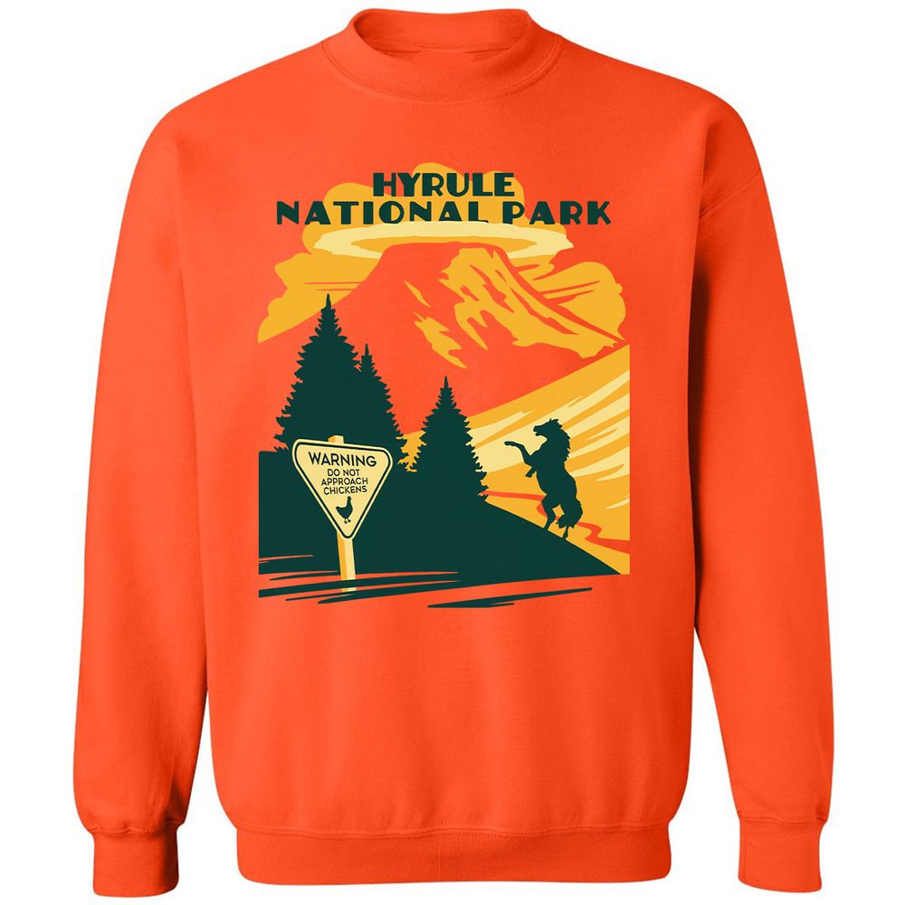 Classic Unisex Sweatshirt - 1ZKQE767 - Orange - 10