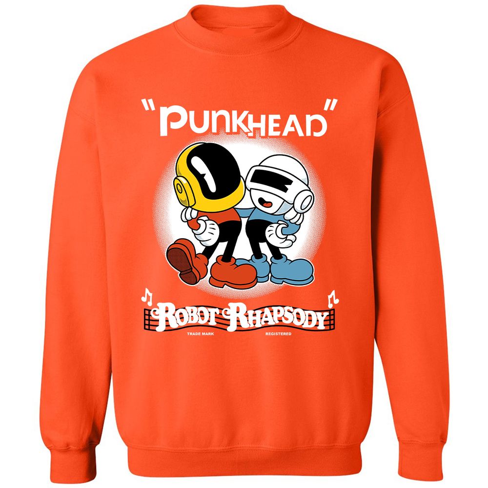 Classic Unisex Sweatshirt - UKAZ5LS8 - Orange - 10