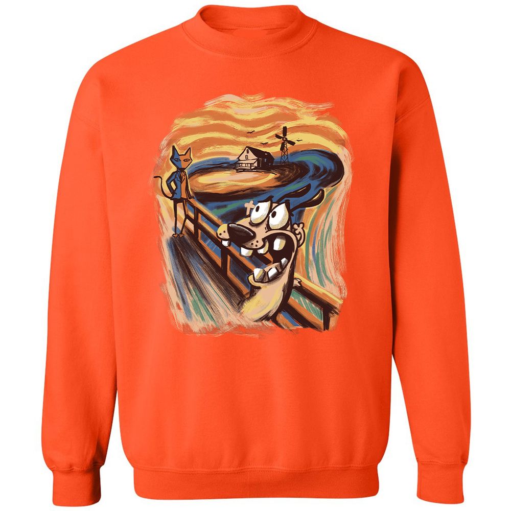 Classic Unisex Sweatshirt - AGDJWHSE - Orange - 10