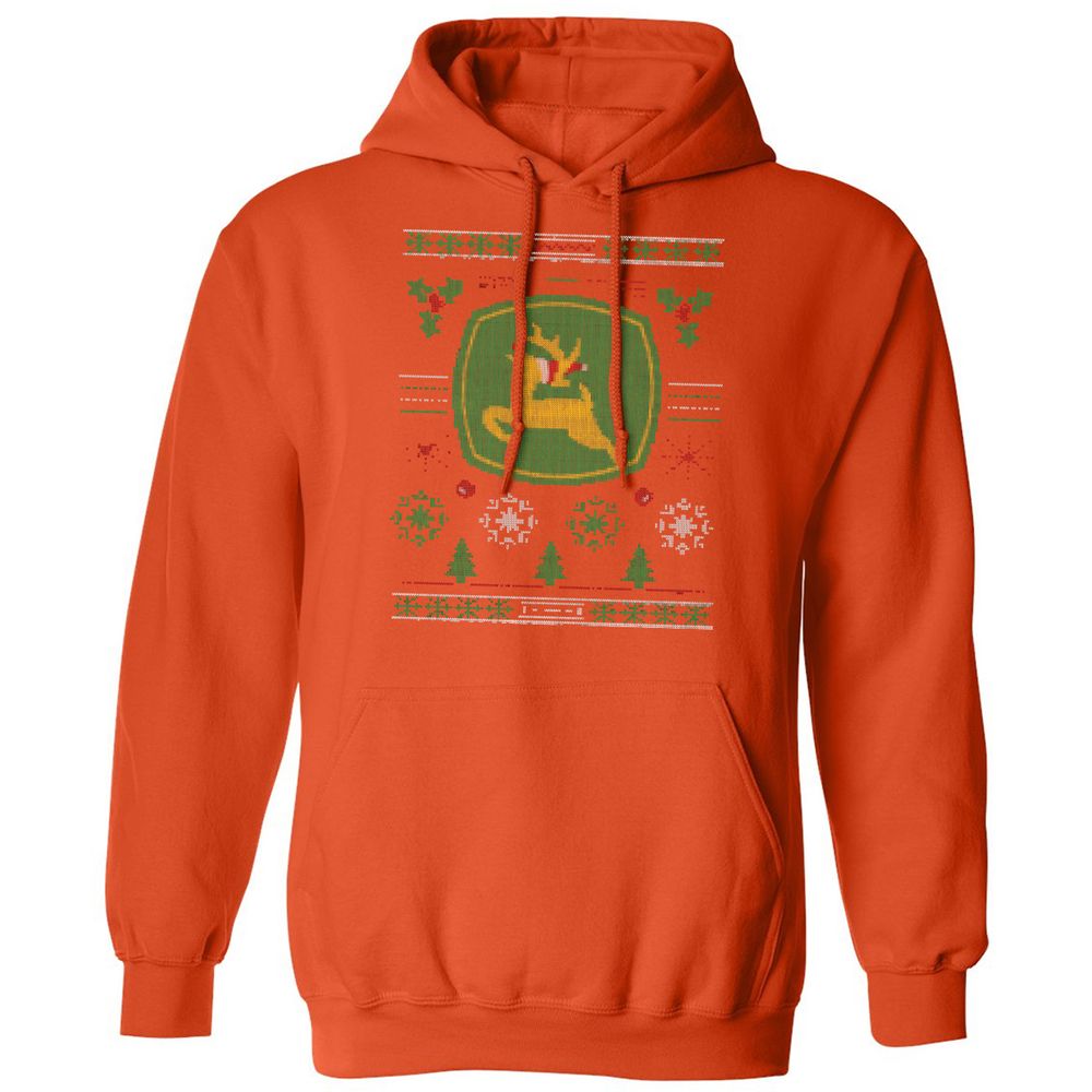 Classic Unisex Hoodie - 4P7GR7WW - Orange - 10