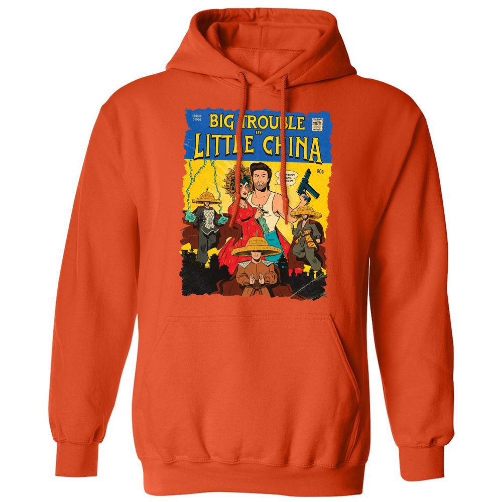 Classic Unisex Hoodie - QN6JZKCU - Orange - 10