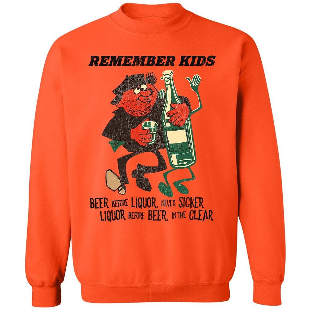 Classic Unisex Sweatshirt - WKAMKYR7 - Orange - 10
