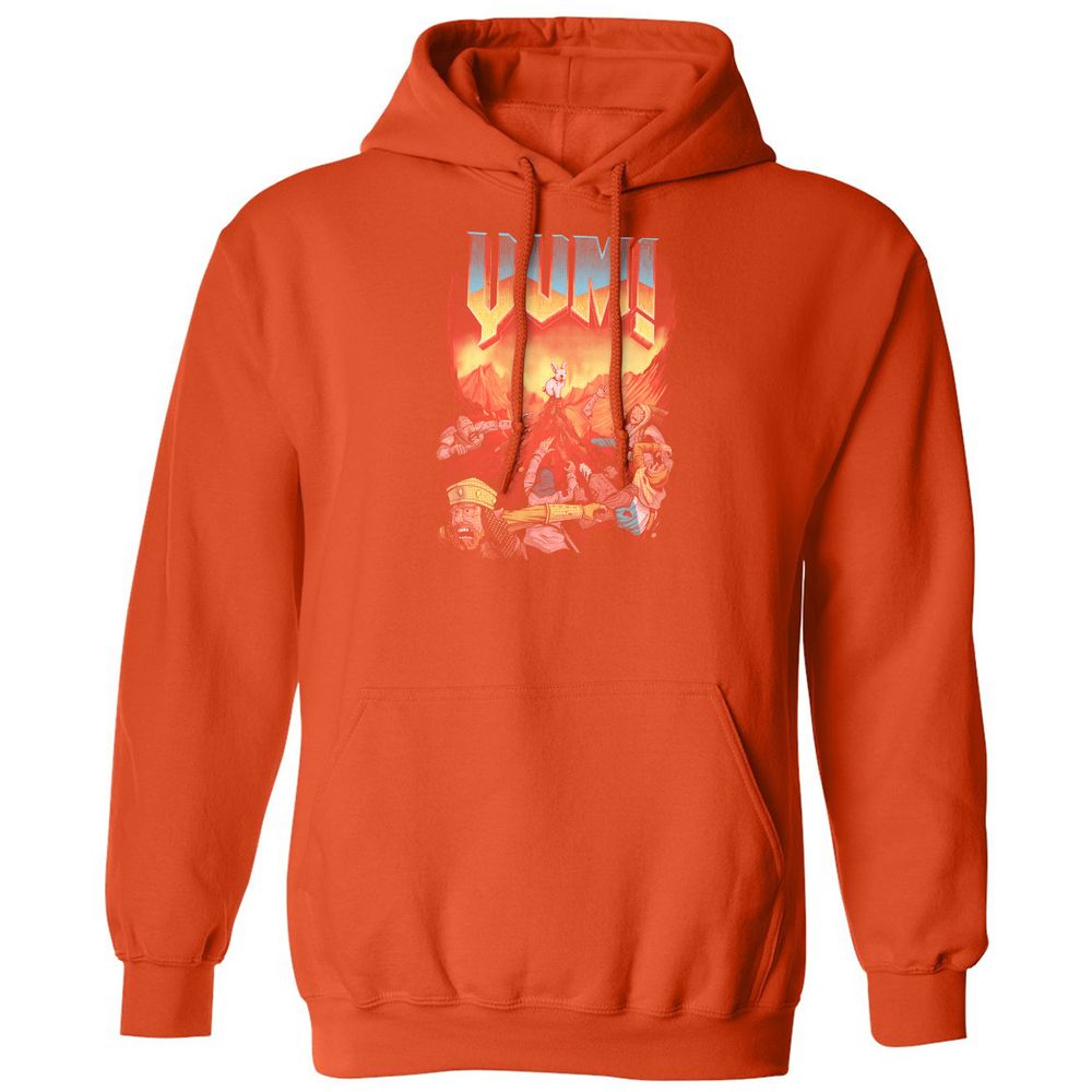 Classic Unisex Hoodie - P1ZLD97V - Orange - 10