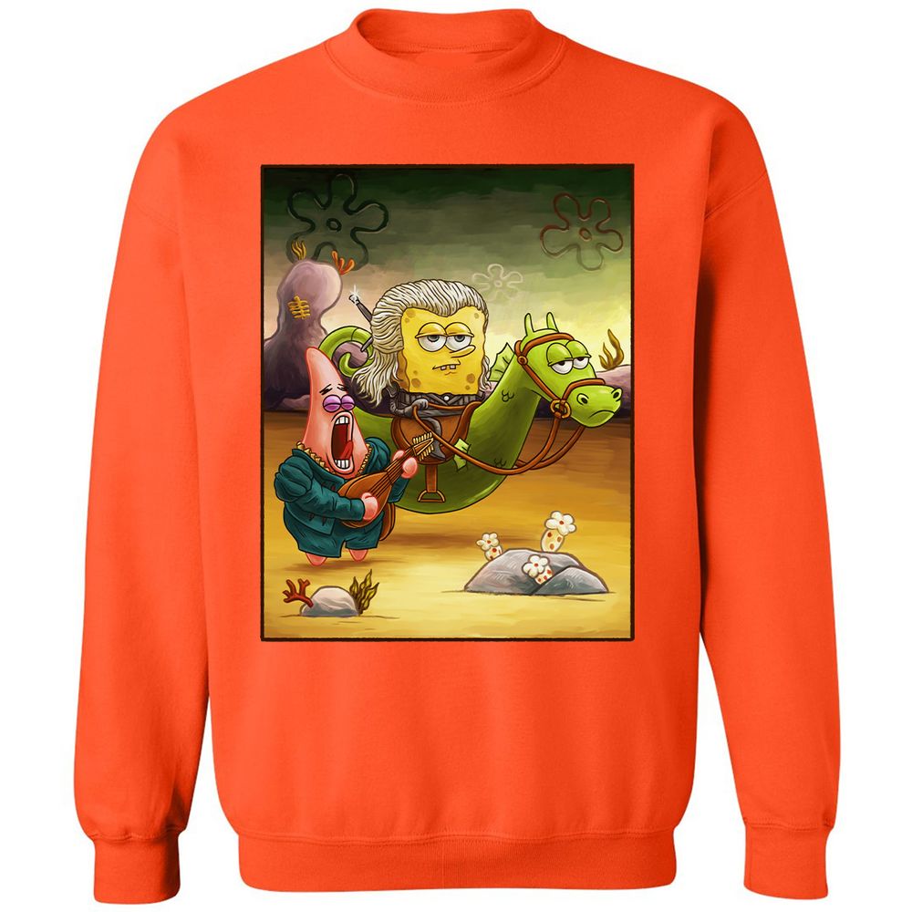 Classic Unisex Sweatshirt - VWPZBAWX - Orange - 10