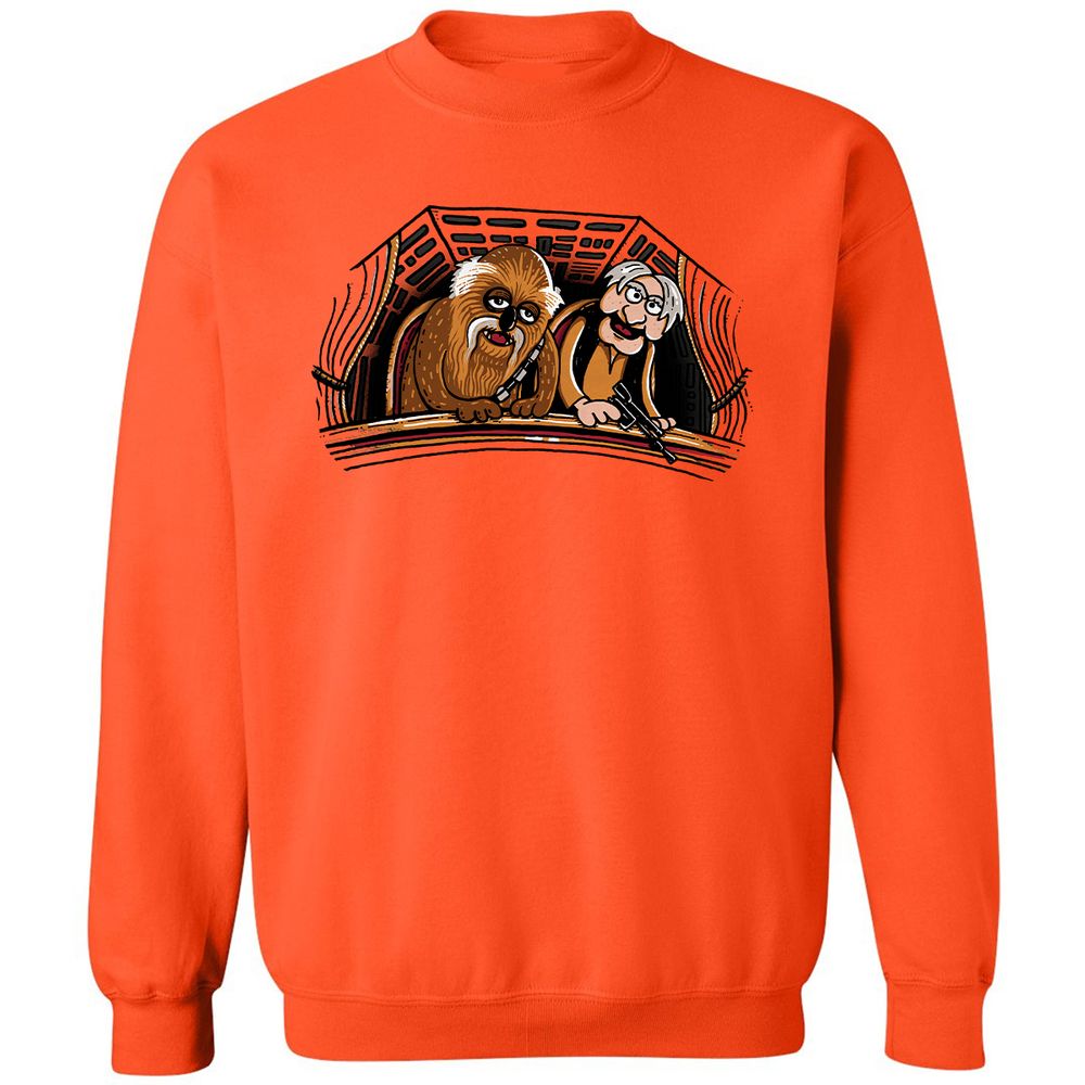Classic Unisex Sweatshirt - HV9BDZWC - Orange - 10