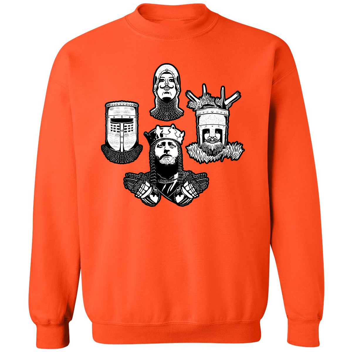 Classic Unisex Sweatshirt - Y1RDMFSZ - Orange - 10