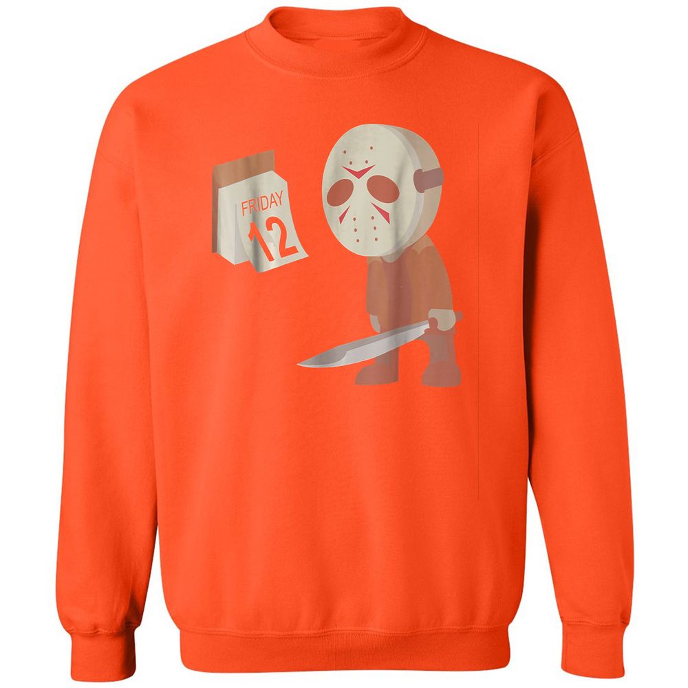 Classic Unisex Sweatshirt - YT8A2CJK - Orange - 10