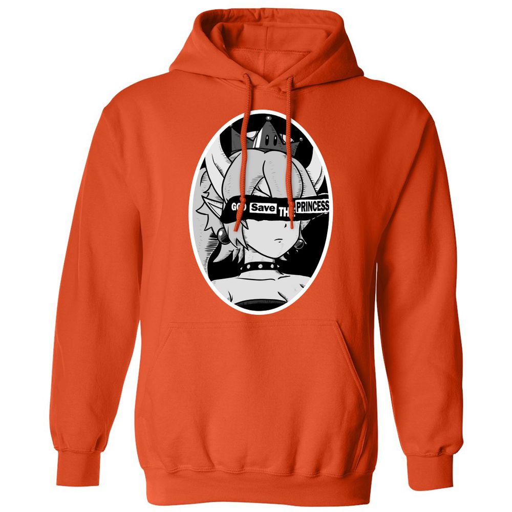 Classic Unisex Hoodie - C1J74LUV - Orange - 10