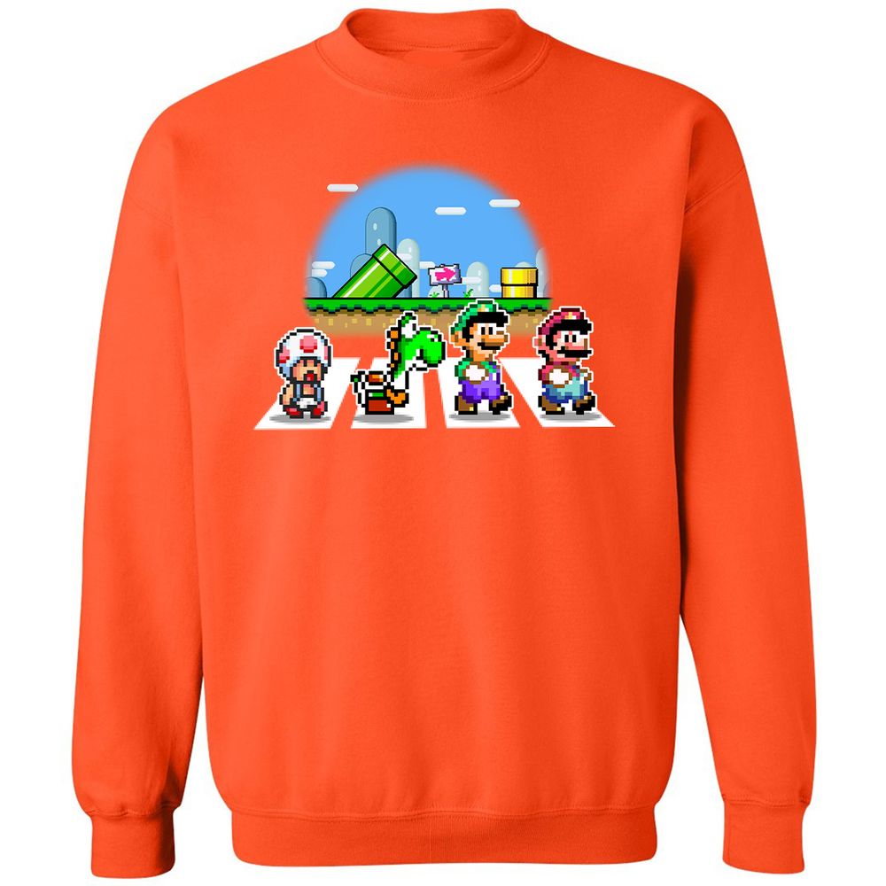 Classic Unisex Sweatshirt - K5YFV69U - Orange - 10