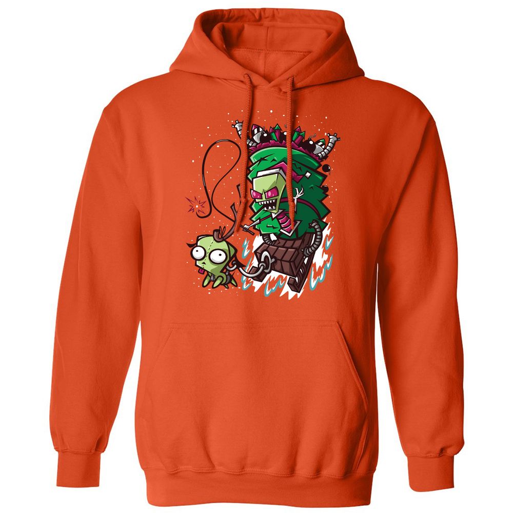 Classic Unisex Hoodie - FELSP82G - Orange - 10