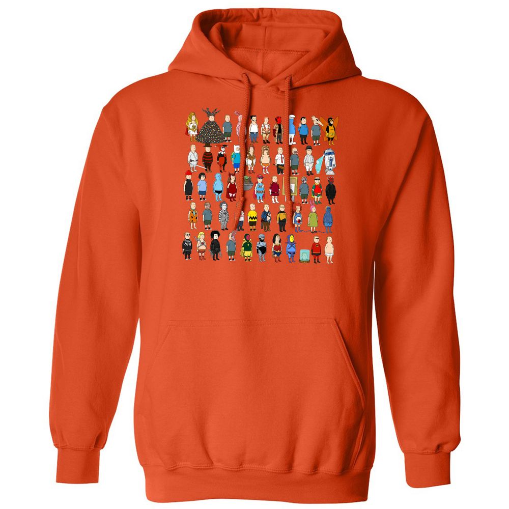 Classic Unisex Hoodie - VN4ABVJQ - Orange - 10