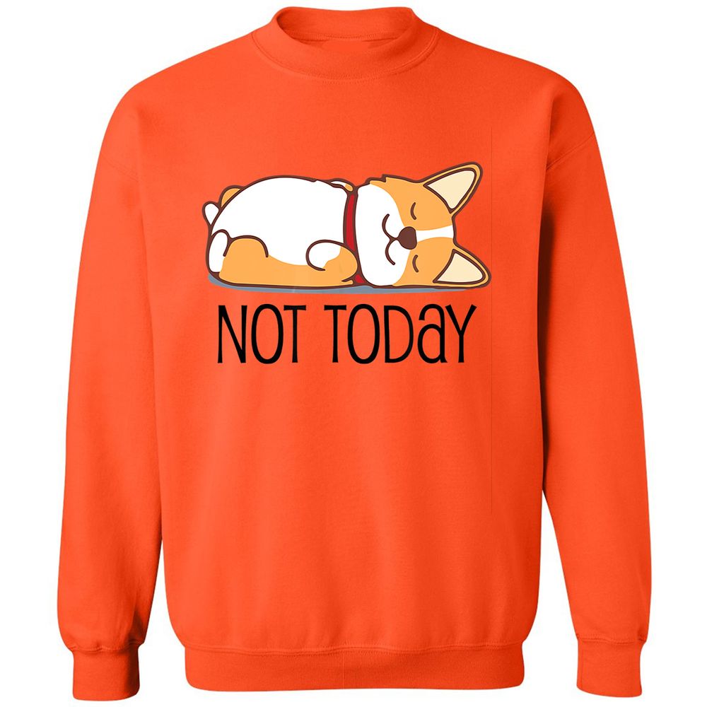 Classic Unisex Sweatshirt - 2M7TC6MH - Orange - 10