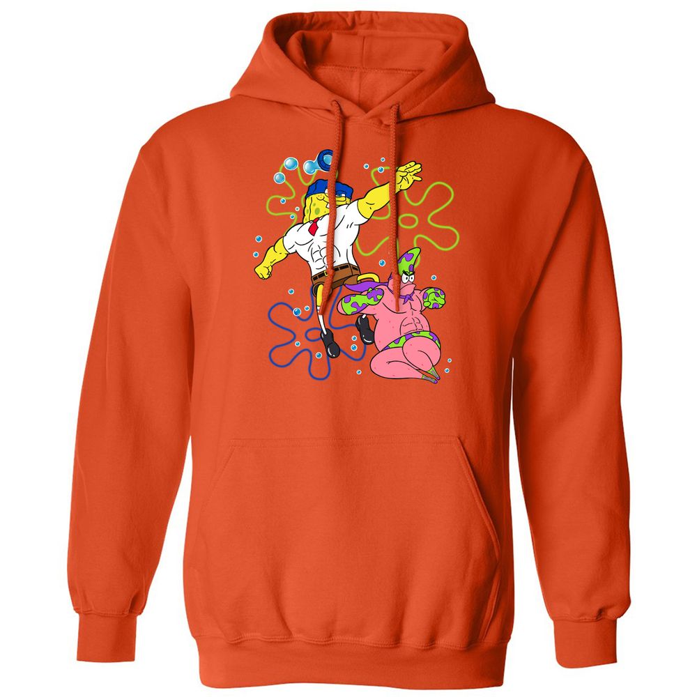 Classic Unisex Hoodie - Q9Y7X2BF - Orange - 10
