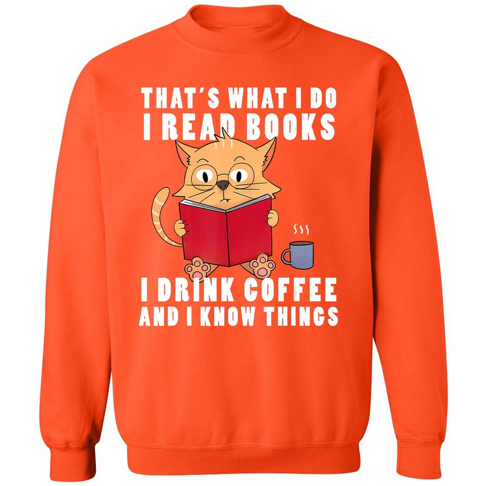 Classic Unisex Sweatshirt - 6XJN51XC - Orange - 10