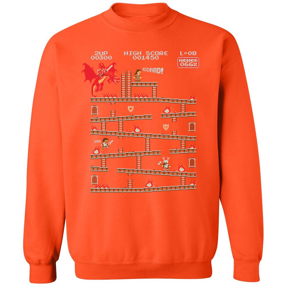Classic Unisex Sweatshirt - 1WLPTAP2 - Orange - 10