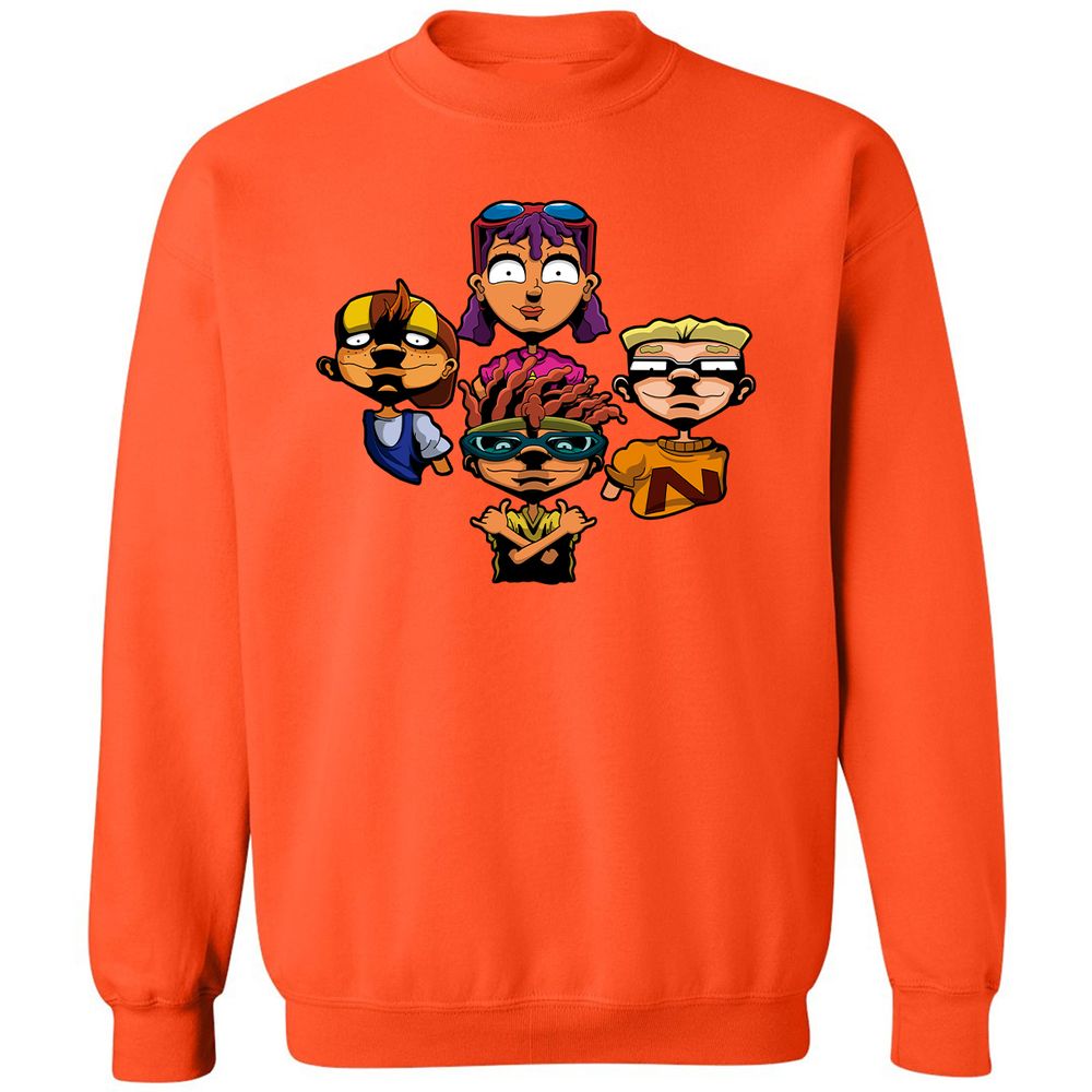 Classic Unisex Sweatshirt - 1RW9HPMY - Orange - 10