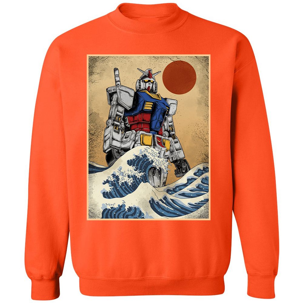 Classic Unisex Sweatshirt - LADYUA7P - Orange - 10