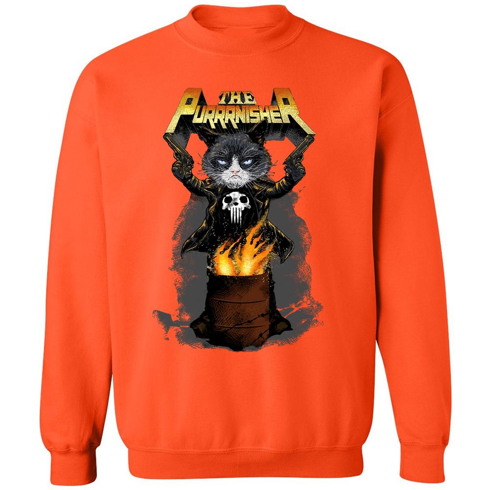 Classic Unisex Sweatshirt - JZEW26ZY - Orange - 10