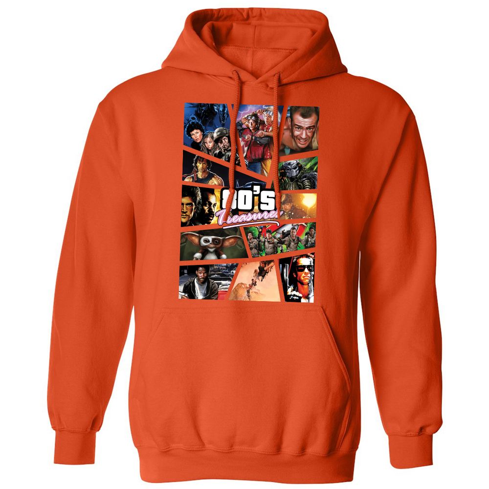 Classic Unisex Hoodie - 895VA64W - Orange - 10