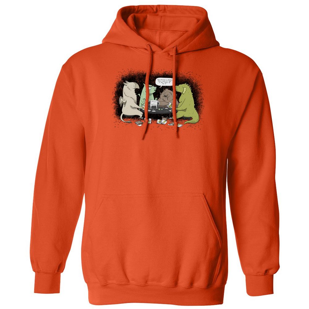 Classic Unisex Hoodie - 5HQT8HSM - Orange - 10