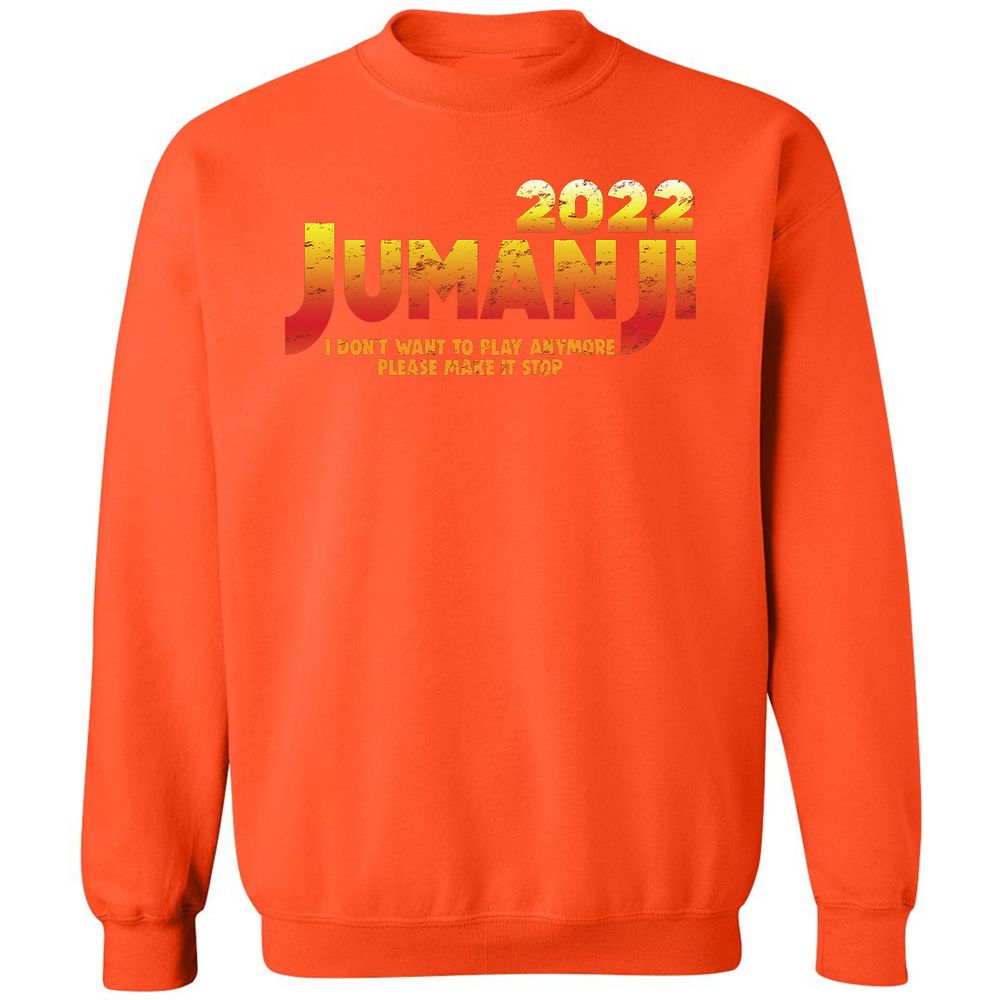 Classic Unisex Sweatshirt - HDU9CMPU - Orange - 10