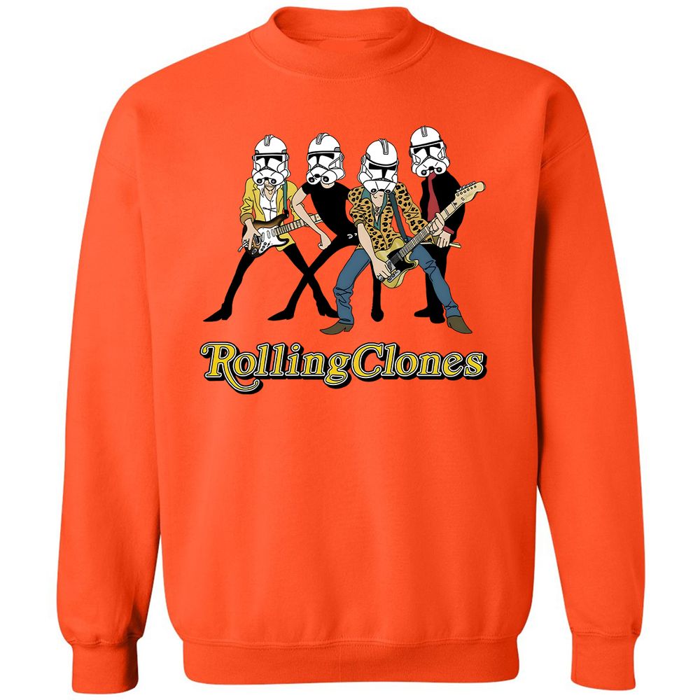 Classic Unisex Sweatshirt - STQNH2QS - Orange - 10