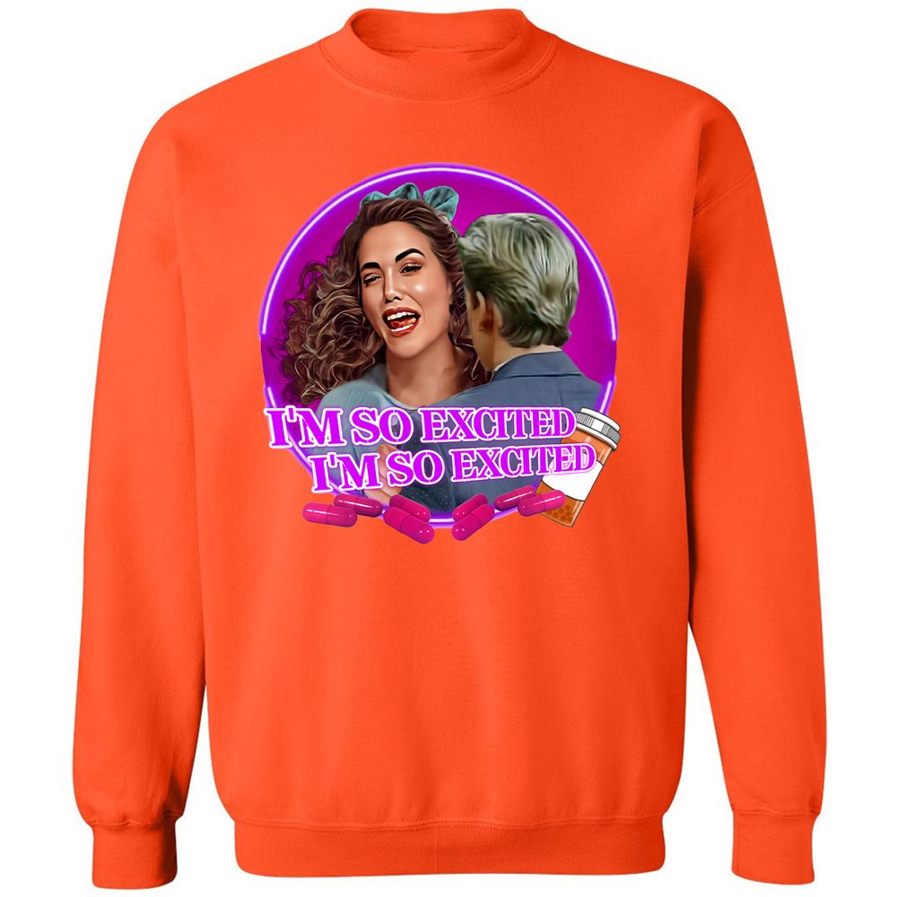Classic Unisex Sweatshirt - QCTH9BPN - Orange - 10