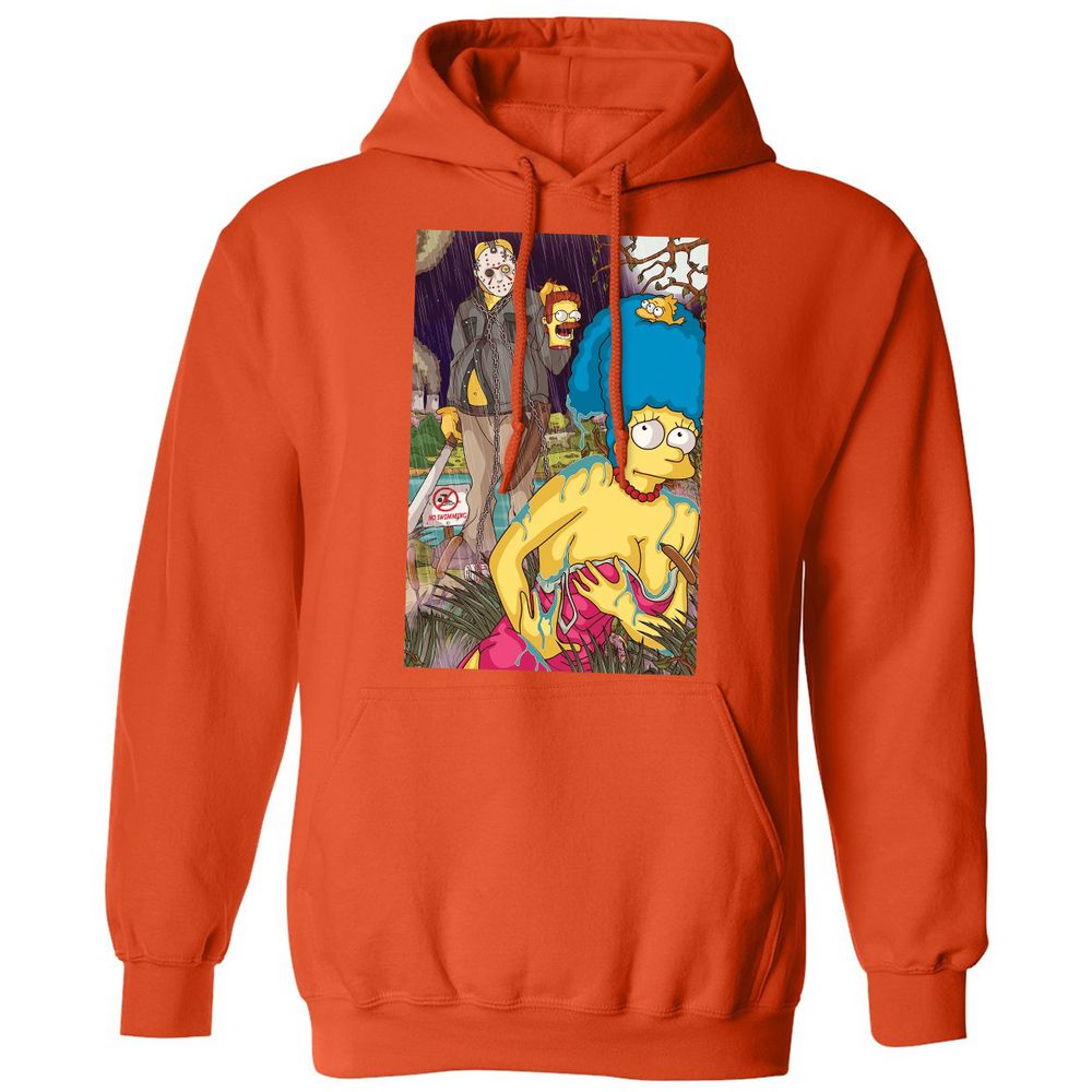 Classic Unisex Hoodie - NC9KA3PX - Orange - 10