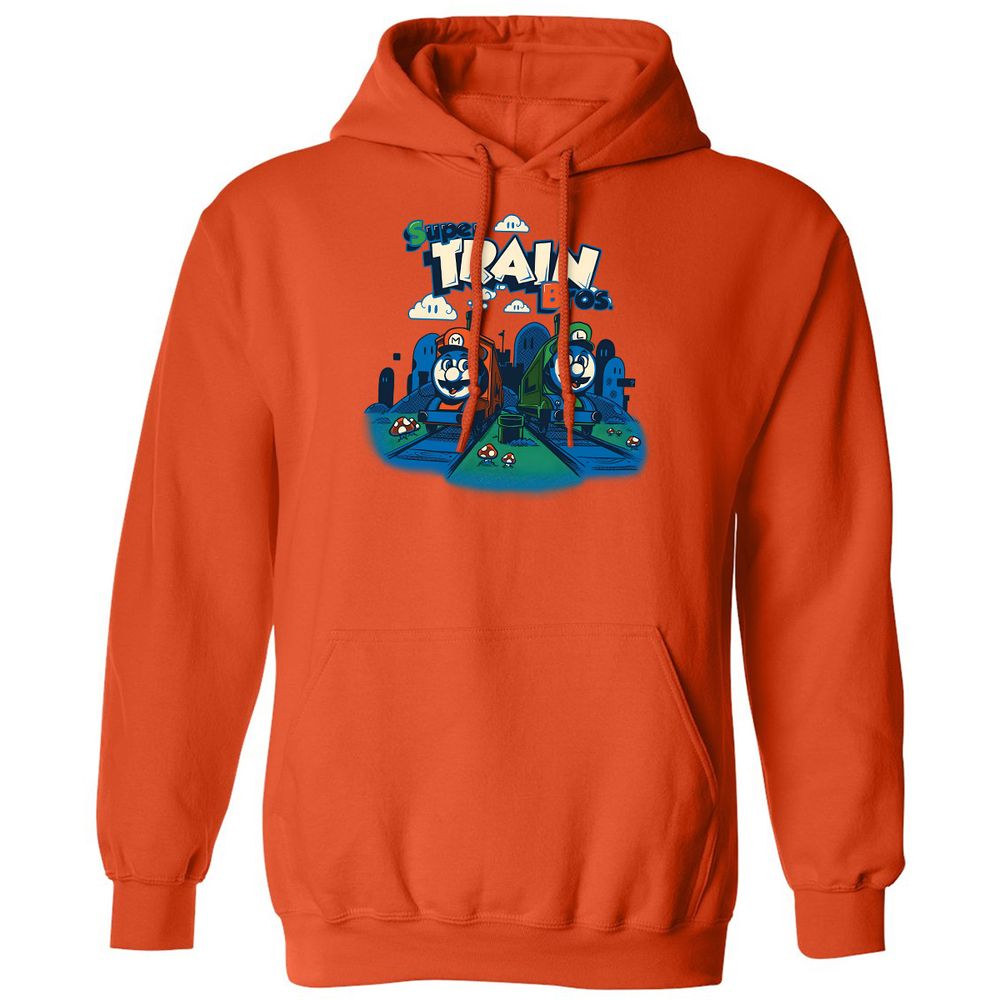 Classic Unisex Hoodie - MT5SWW17 - Orange - 10