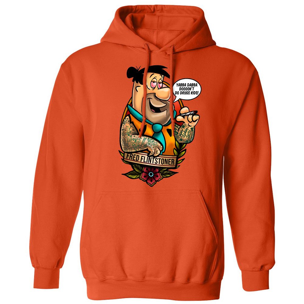 Classic Unisex Hoodie - 87S1W76J - Orange - 10